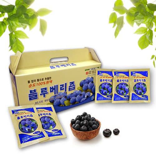Health Food_Blueberry juice